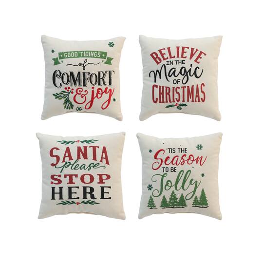 Assorted Winter Woodlands Christmas Pillow By Ashland Michaels